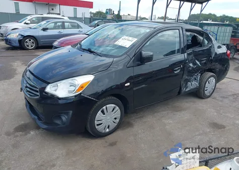 2017 Mitsubishi Mirage G4 Es z USA, uszkodzony, nr VIN ML32F3FJ4HHF16356